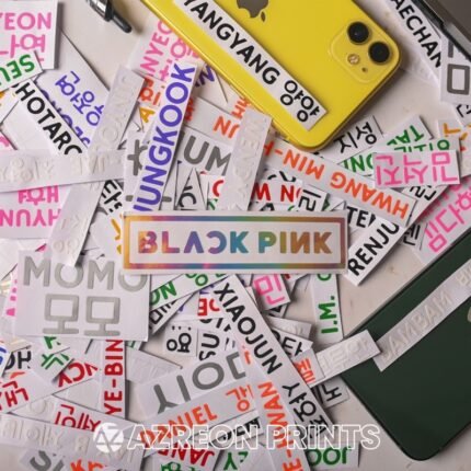 Custom Name Sticker Vinyl Decal Personalized for Every Need